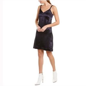 NWT Helmut Lang silk trim slip dress, size small